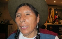Parlamentaria peruana pide a Evo que dialogue con indígenas del TIPNIS