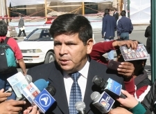 17 junio (ANF).- Contacto con la prensa Edwin Herrera, vocero MSM. Foto: Soyelgas 17 junio (ANF).- Contacto con la prensa Edwin Herrera, vocero MSM. Foto: Soyelgas