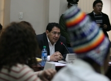19 junio (ANF).-  Informe Oral del fiscal general Ramiro Guerrero. Foto: Soyelgas