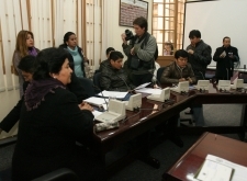 19 junio (ANF).- Informe oral de la Ministra de Justicia. Foto: Soyelgas