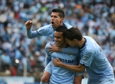 19 mayo (ANF).- El Club Boliviar consigue el campeonato. Foto: Soyelgas