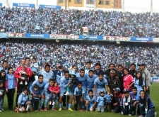 19 mayo (ANF).- El Club Boliviar consigue el campeonato. Foto: Soyelgas