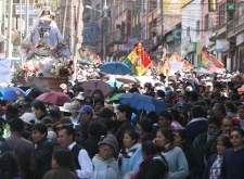 21 mayo (ANF).-  Procesi�n  de la Virgen de Copacabana. Foto: Soyelgas