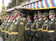 20 mayo (ANF).-  Ascensos a generales de policias . Foto: ANF