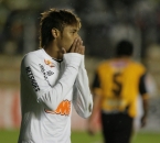 15 febrero (ANF).-The Strongest derrota a Santos 2 tantos contra . Foto: Soyelgas