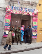 Pepinos saliendo despu�s de la 