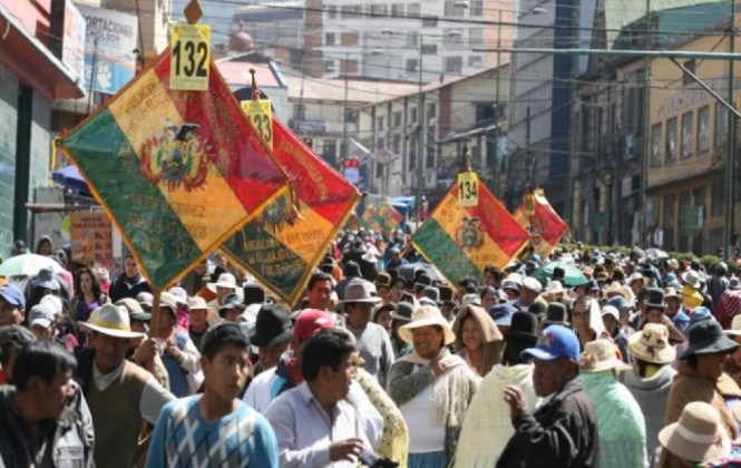 En Santa Cruz proponen bloquear la Cumbre del G77+China con 80 mil gremiales