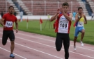 Bruno Rojas gan� 100 metros del Gran Prix de atletismo