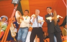 Garc�a: �Antes de morir uno de mis sue�os es estar en una banda tocando de platillero�