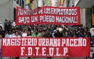 Paro de la COB con bloqueos desde el martes y dedican el lunes para organizar la protesta