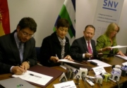 Habitantes de la doble v�a a Oruro se beneficiar�n con proyectos