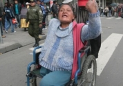 La Alcald�a de La Paz recibir� a la marcha de las personas con capacidades distintas