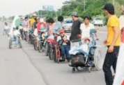 Las personas con discapacidad descansan en El Alto