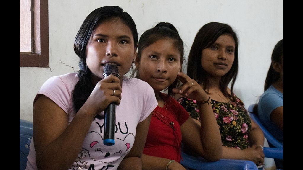 Taller Voces que Cuentan en San Ignacio de Moxos