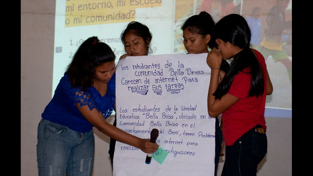 Taller Voces que Cuentan en San Ignacio de Moxos