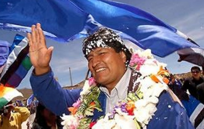 El presidente Evo Morales postulará a las elecciones del 2014/ Foto archivo.