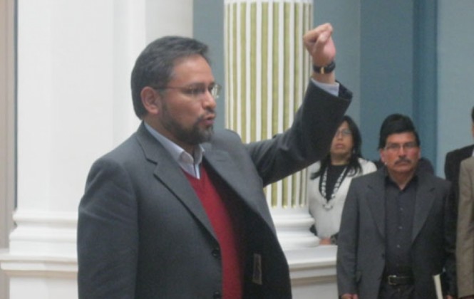Alfredo Rada, nuevo viceministro de Gestión Institucional y Asuntos Consulares. Foto: ANF.