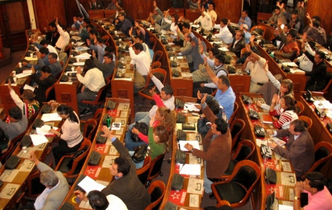 El pleno de la Cámara de Diputados. Foto: Archivo.