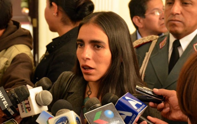 Gabriela Montaño, presidenta del Senado, asumió la presidencia en ejercicio del país. Foto: Archivo.