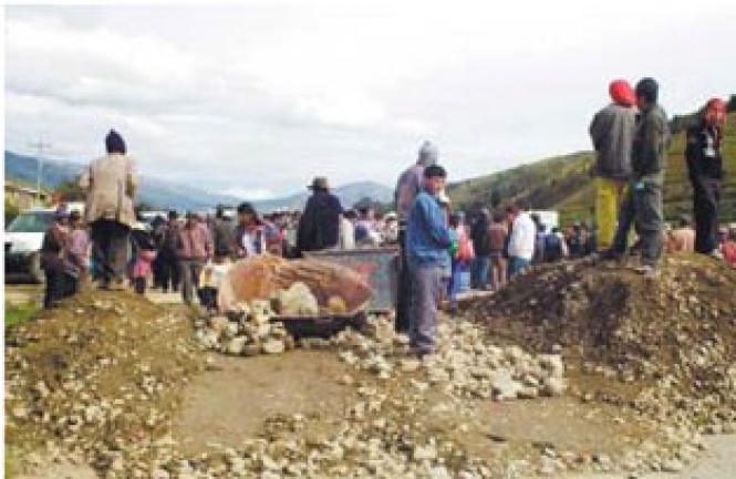 El conflicto por límites de tierras afecta a cuatro municipios de Cochabamba/ Foto archivo