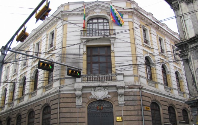 La cancillería del Estado. Foto: ANF