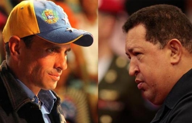 El candidato a la Presidencia de Venezuela, Henrique Capriles, se enfrentará en las elecciones de este domingo a Hugo Chávez/ Foto la industria.pe
