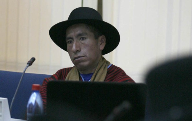 El magistrado Gualberto Cusi. Foto: ANF