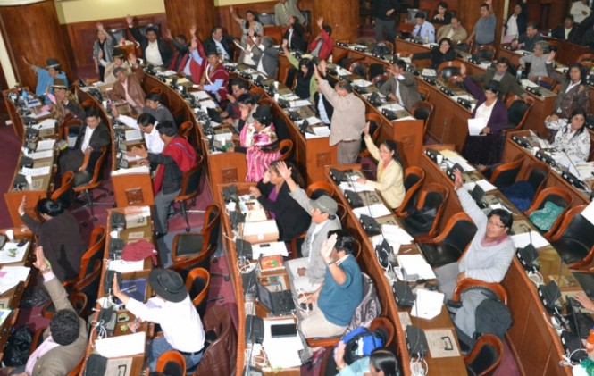 El pleno de la Cámara de Diputados/ Foto archivo