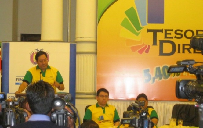 El 11 de junio pasado, se dio a conocer el lanzamiento del Bono Tesoro Directo, con gran aceptación de parte de los usuarios financieros. Foto: ANF///arch.