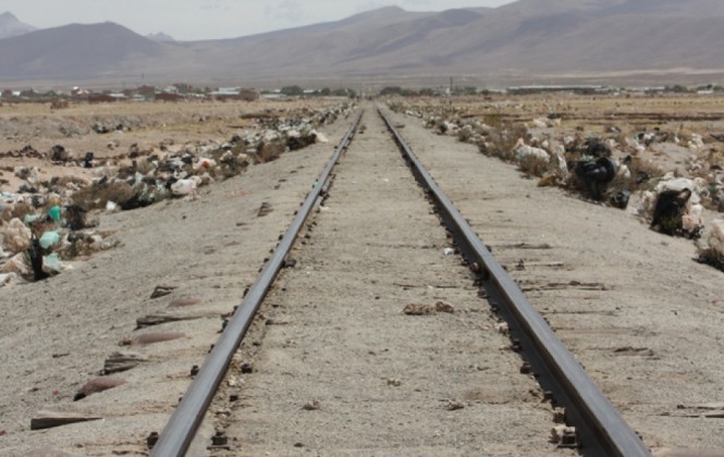 El Chile pretenden poner en funcionamiento el ferrocarril que lo une a Bolivia. Foto: Archivo.