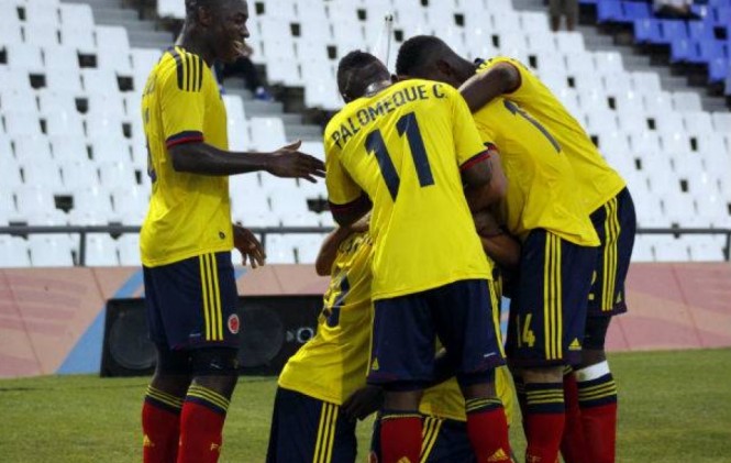 La selección colombiana apabulló a la sub 20 de Bolivia. Foto: peru.com