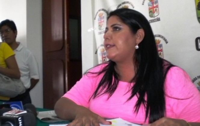 La diputada Jéssica Echeverría /Foto CN.