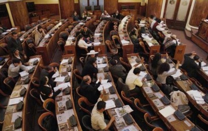 El pleno de la Cámara de Diputados. Foto: Archivo.