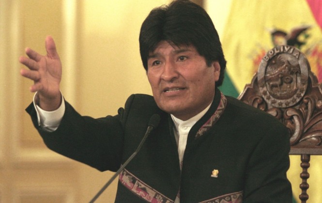 El presidente Evo Morales/ Foto archivo