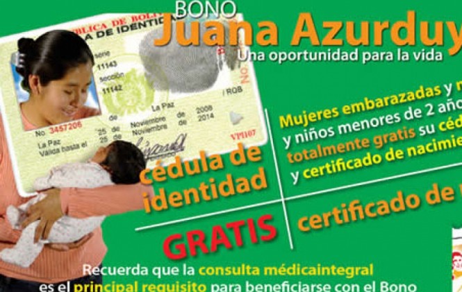 Gobierno fortalecerá el acceso al Bono Juana Azurduy/ Foto archivo
