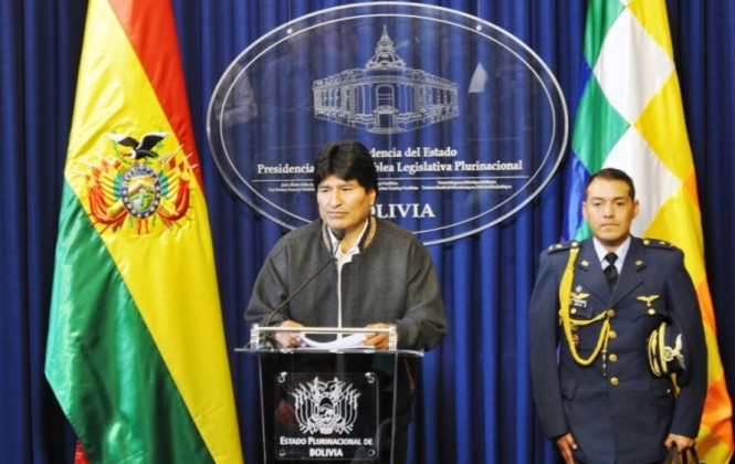 El presidente Evo Morales. Foto: Archivo.