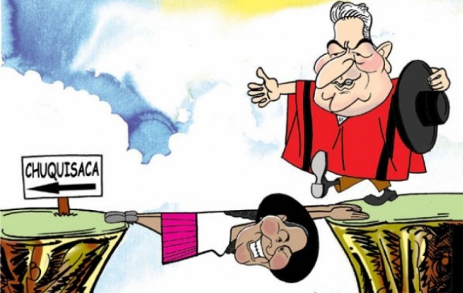 La caricatura del periódico La Prensa