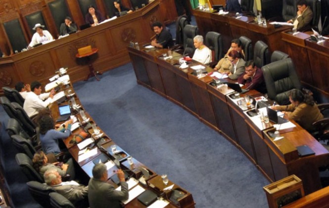 Hemiciclo del Senado. Foto: ANF.