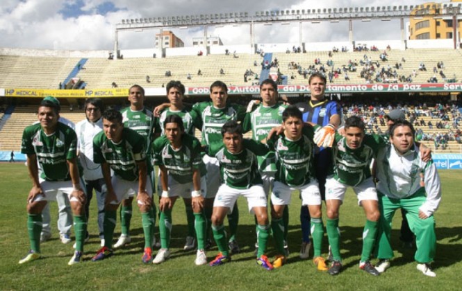 El club petrolero en una presentación en La Paz. Foto: ANF