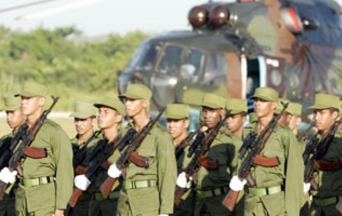Militares cubanos. Foto: www.juventudrebelde.cu