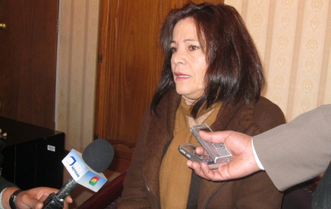 La ministra de Comunicación Amanda Dávila/Foto archivo ANF.