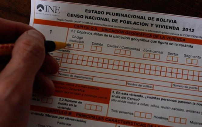 La boleta del Censo Nacional de Población y Vivienda/Foto archivo.