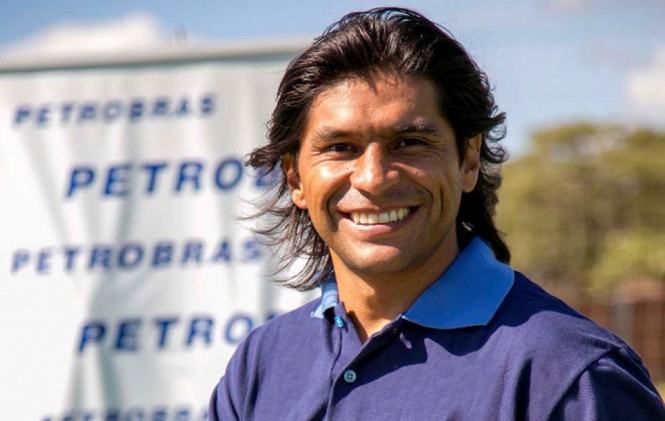 El arquero de la selección boliviana Sergio “el mono” Galarza. Foto: Petrobras