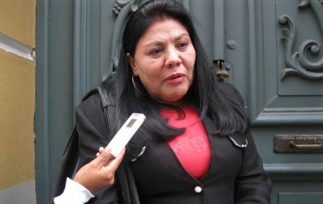 La diputada Norma Piérola/Foto ANF.