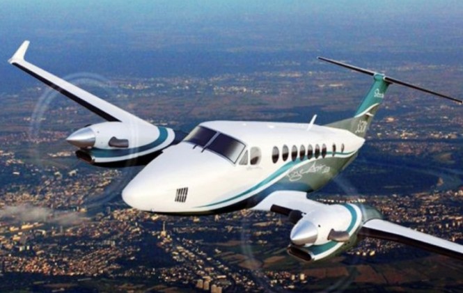 Es una de las más versátiles del mundo e incluye configuraciones para aero ambulancia, carga, transporte alta densidad, combi y de Misión Especial. Foto: www.newbusinessaviation.de