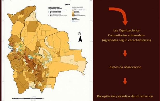 El mapa revela detalles de la vulnerabilidad. Foto: MDRA