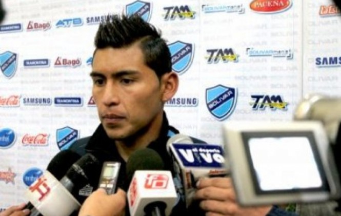 El mediocampista tarijeño, Rudy Cardozo/ Foto archivo