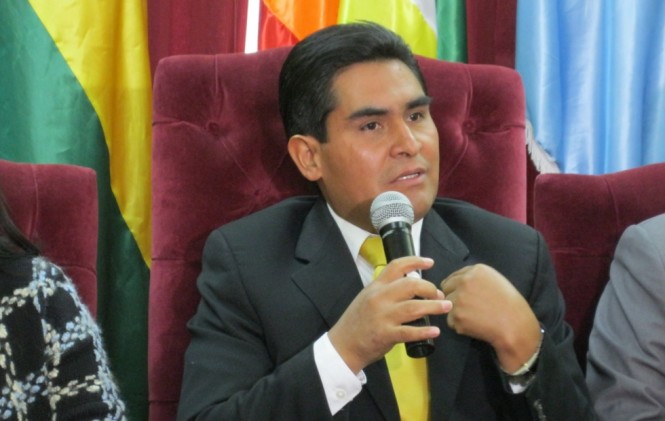 El vocal del TSE, Wilfredo Ovando/Foto archivo ANF.