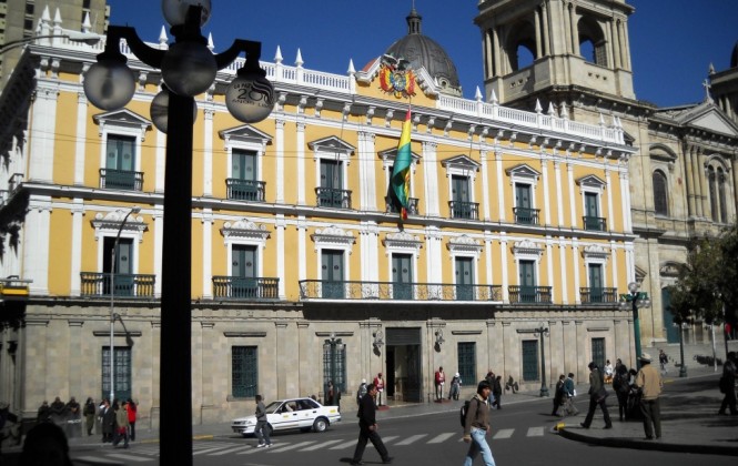 Palacio de Gobierno. Foto: ANF.