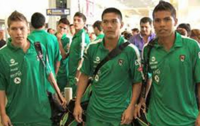 Jugadores de la selección boliviana de futbol Sub-15/ Foto blogspot.com